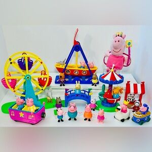 HUGE Peppa Pig's Carnival/Fair Lot